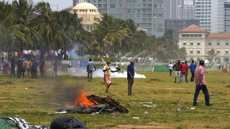De violents affrontements ont opposé les partisans et les opposants du Premier ministre sri-lankais à Colombo (image d'illustration).