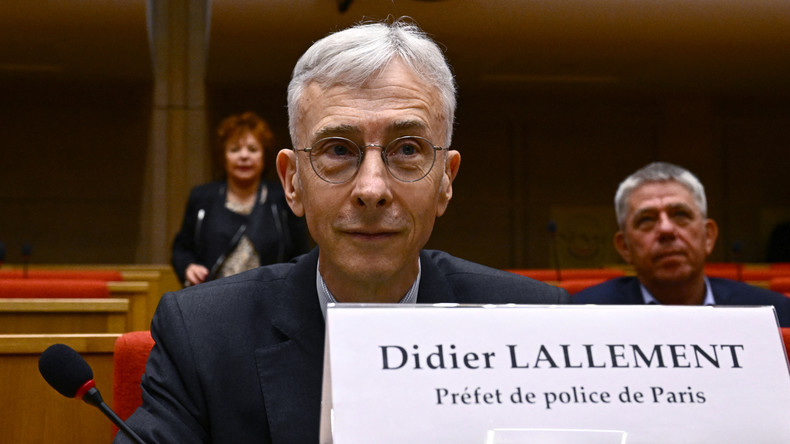 Didier Lallement lors de son audition devant les sénateurs le 9 juin 2022