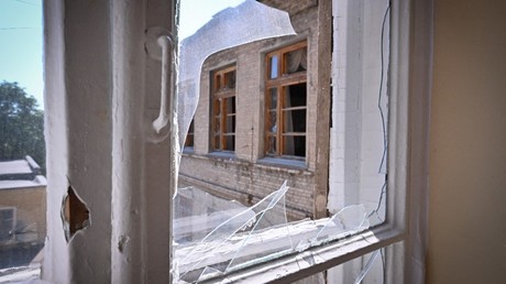 Des destructions à Donestk en avril (image d'illustration).
