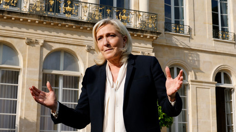 Marine Le Pen à l'Elysée le 21 juin (image d'illustration).