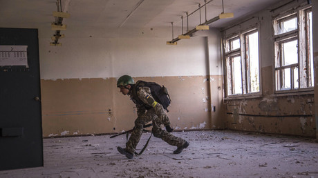 Un soldat ukrainien à Sévérodonetsk début juin (image d'illustration).