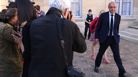 Olivier Marleix, le 28 juin 2022 à l'Hôtel Matignon à Paris.