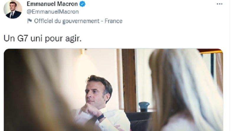 «Comme un acteur Netflix» : la vidéo de «mise en scène» de Macron au G7 fait réagir