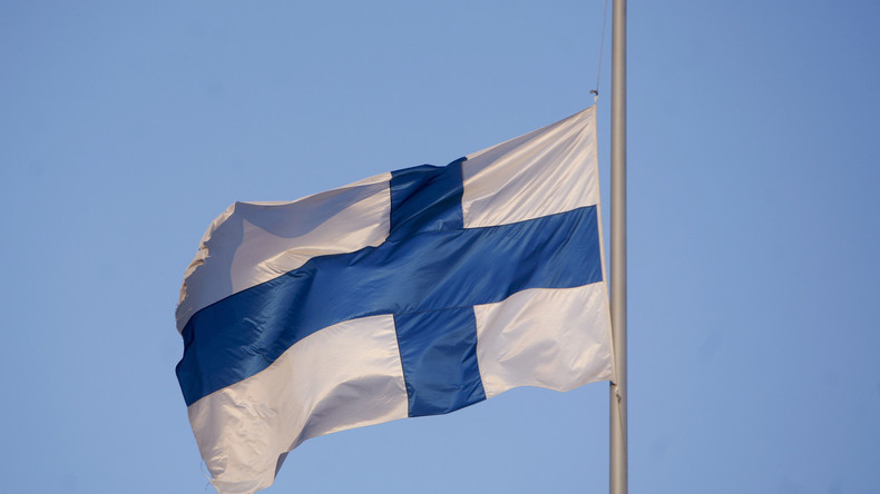 Drapeau finlandais (image d'illustration).