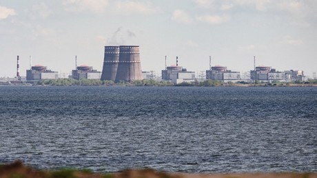 La centrale électrique de Zaporijié en avril 2022 (image d'illustration).