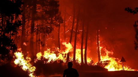 Incendie en Gironde : des pompiers européens envoyés en renfort de leurs homologues français