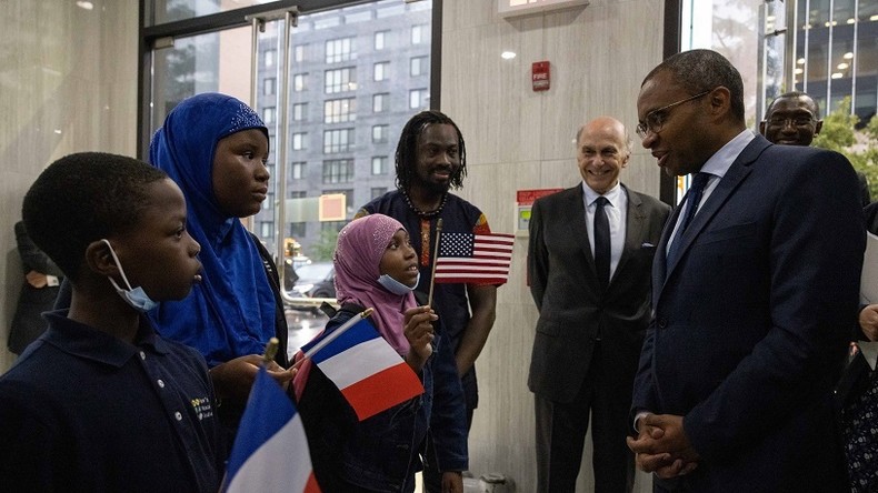 Depuis New York, Pap Ndiaye déplore des «traces d'anti-américanisme» dans la vie politique française