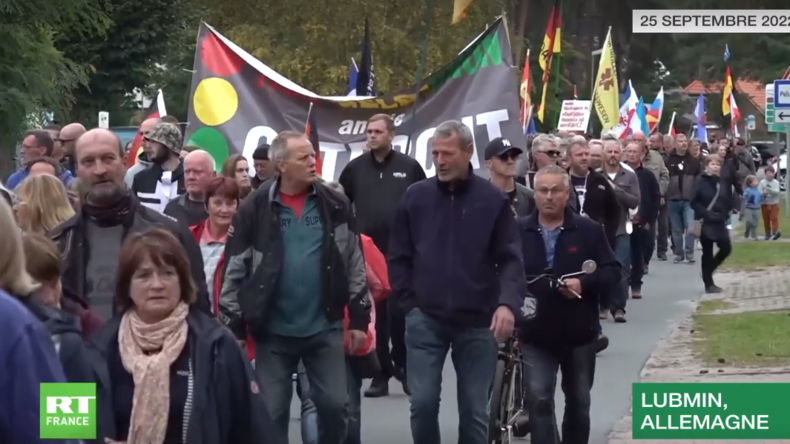 Allemagne : à Lubmin, des milliers de personnes réclament l'ouverture de Nord Stream 2