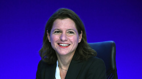 Catherine MacGregor, directrice générale d'Engie lors de l'assemblée générale du groupe à Paris le 21 avril 2022 (illustration).