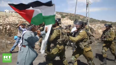 Des soldats israéliens perturbent une manifestation en Cisjordanie contre la colonisation (VIDEO)