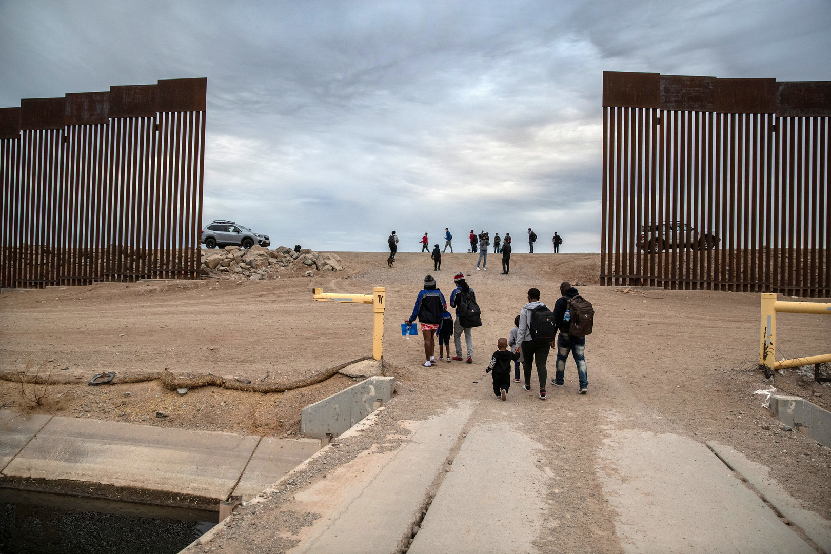 L’administration Biden décide de renforcer le mur érigé par Trump à la frontière mexicaine
