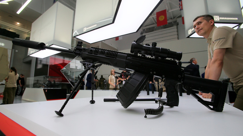 Леката картечница РПК-16 на "Калашников" беше представена на "Армия-2017".