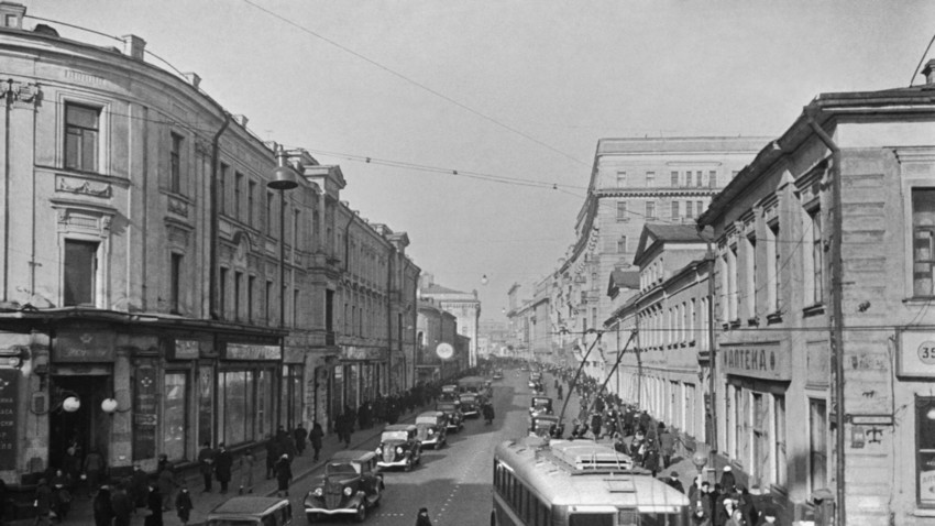 Тверската улица во советско време се викаше „Улица „Горки“  