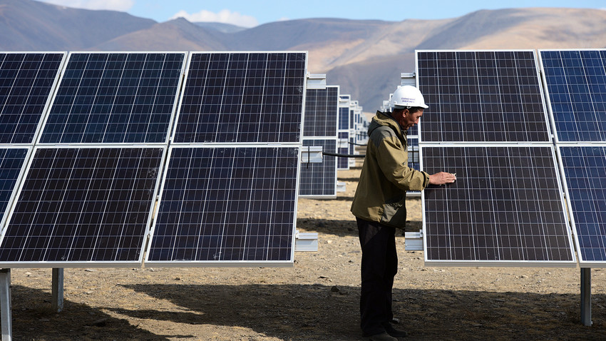 Impianto fotovoltaico nella Repubblica dell'Altaj