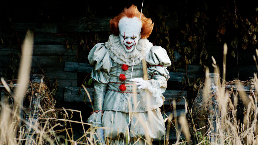 A screenshot from the movie "It"