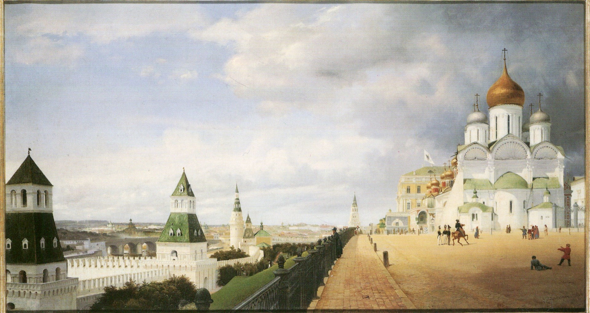 Московски Кремљ од белог кречњака.