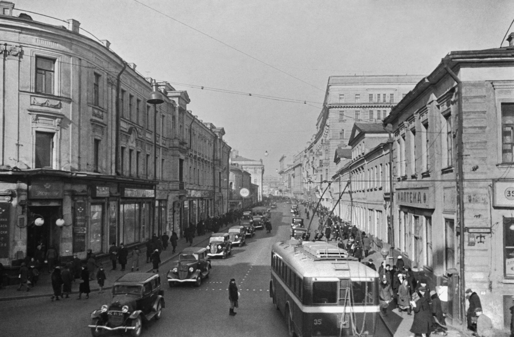 Tverska ulica je u sovjetsko doba nosila naziv Ulica Gorkog