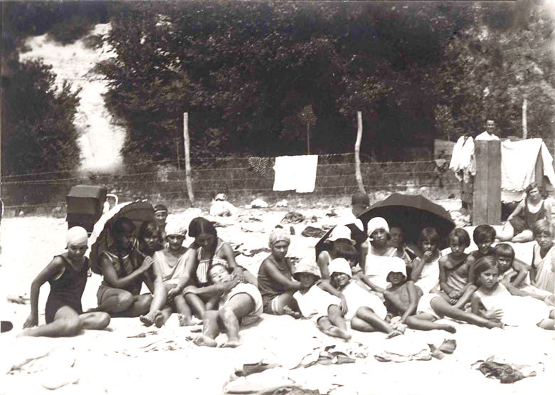 Руски деца в санаториум във Варна, 1928 г.