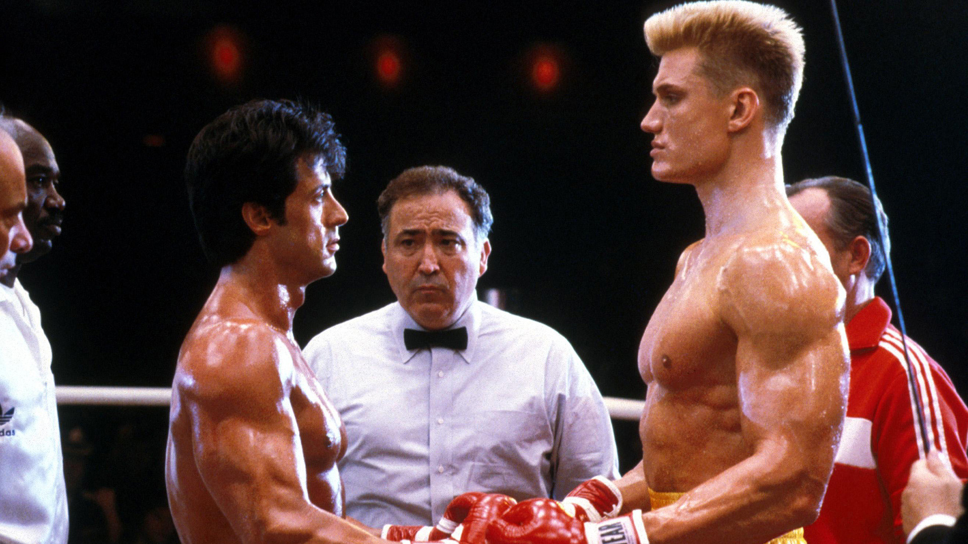 Ivan Drago (right), Rocky IV (1985)