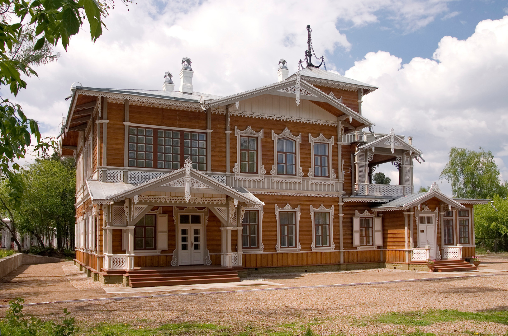 Anwesen von W. P. Sukatschew, Bau Ende des 19. Jahrhunderts, heute eine Gemäldegalerie
