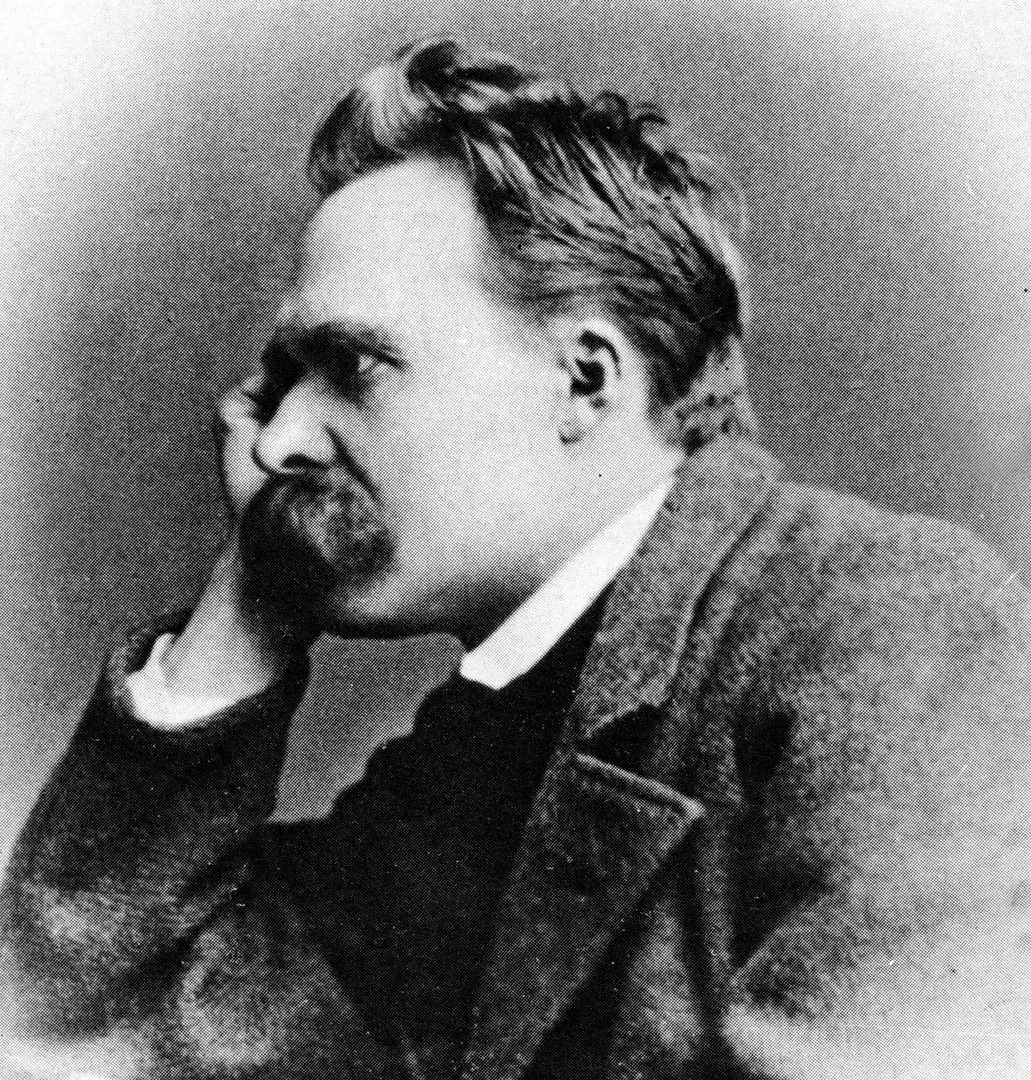 Friedrich (Wilhelm) Nietzsche, deutscher Philosoph und klassischer Philologe., 15.10.1844-25.08.1900