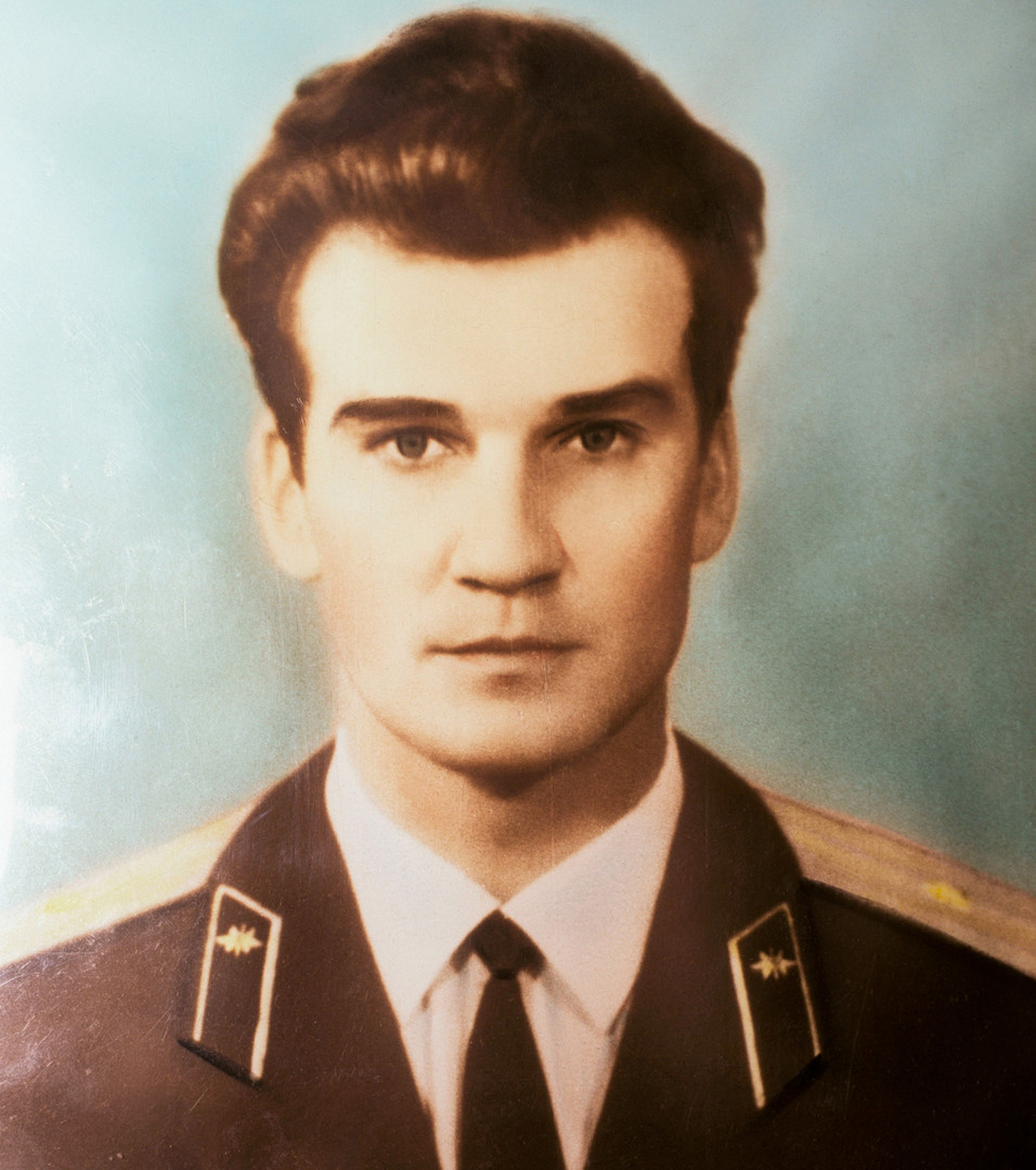 Young Stanislav Petrov.