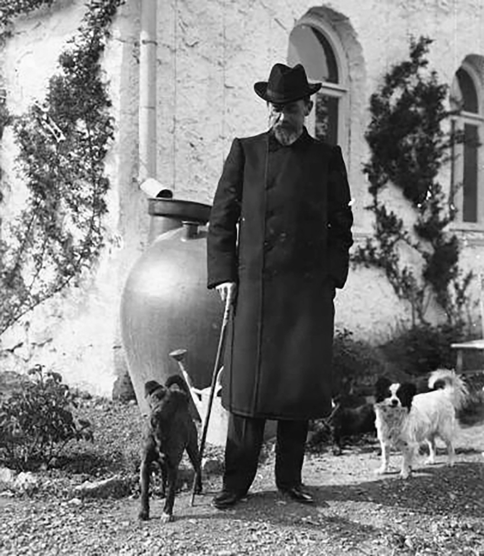 Ja, Tschechow war ein Hunde-Liebhaber! In den ersten Jahren des 20. Jahrhunderts nahm er sie gar mit auf eine Reise nach Jalta auf der Krim - genau, den Ort, wo später auch seine Novelle 