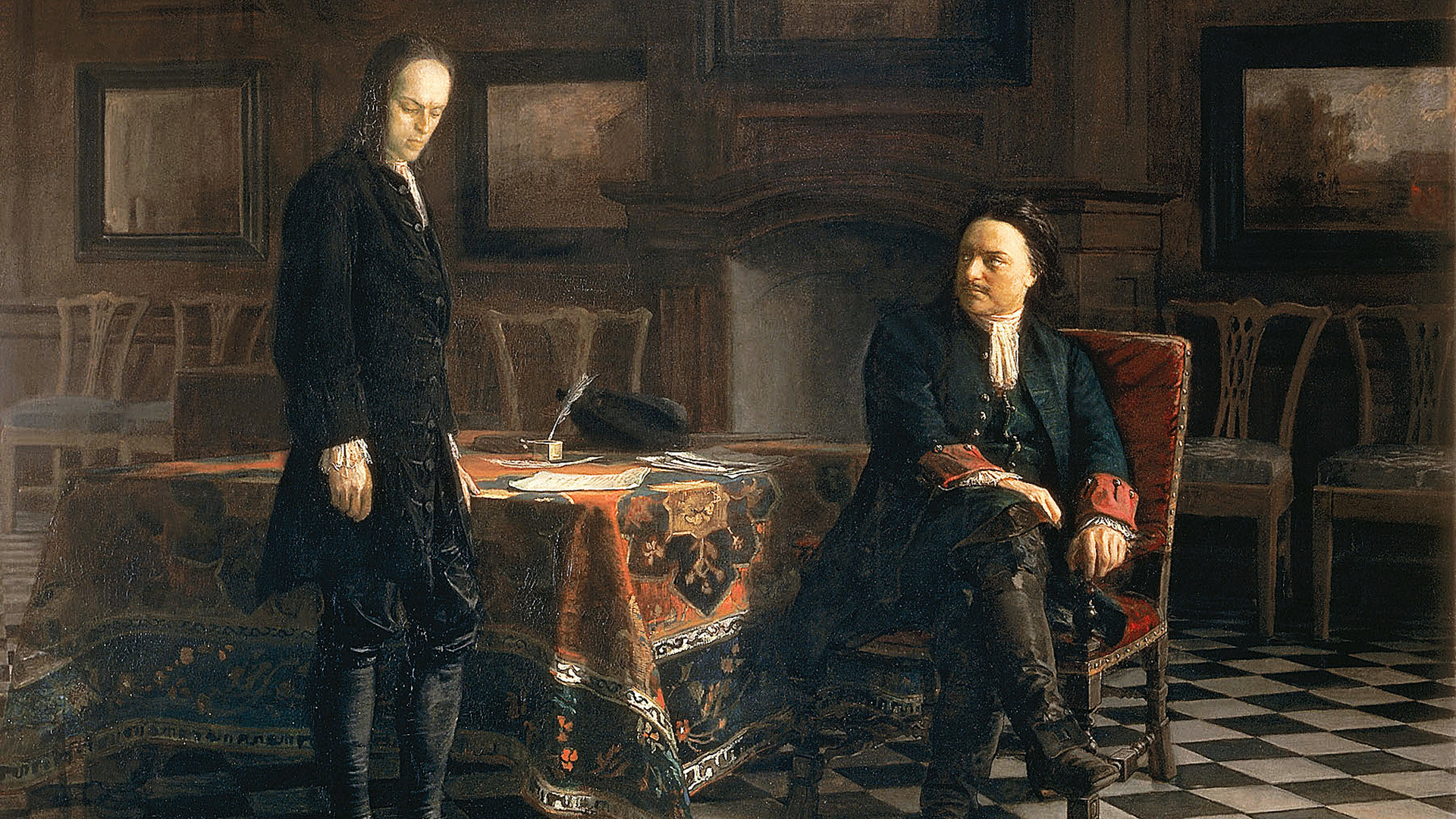 Die dunkle Seite der Macht Wie die zwei größten Zaren ihre Herrschaft