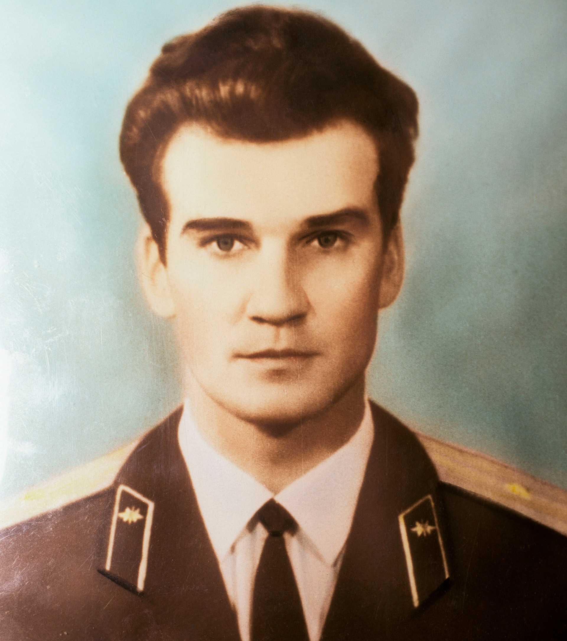 Stanislav Petrov da giovane