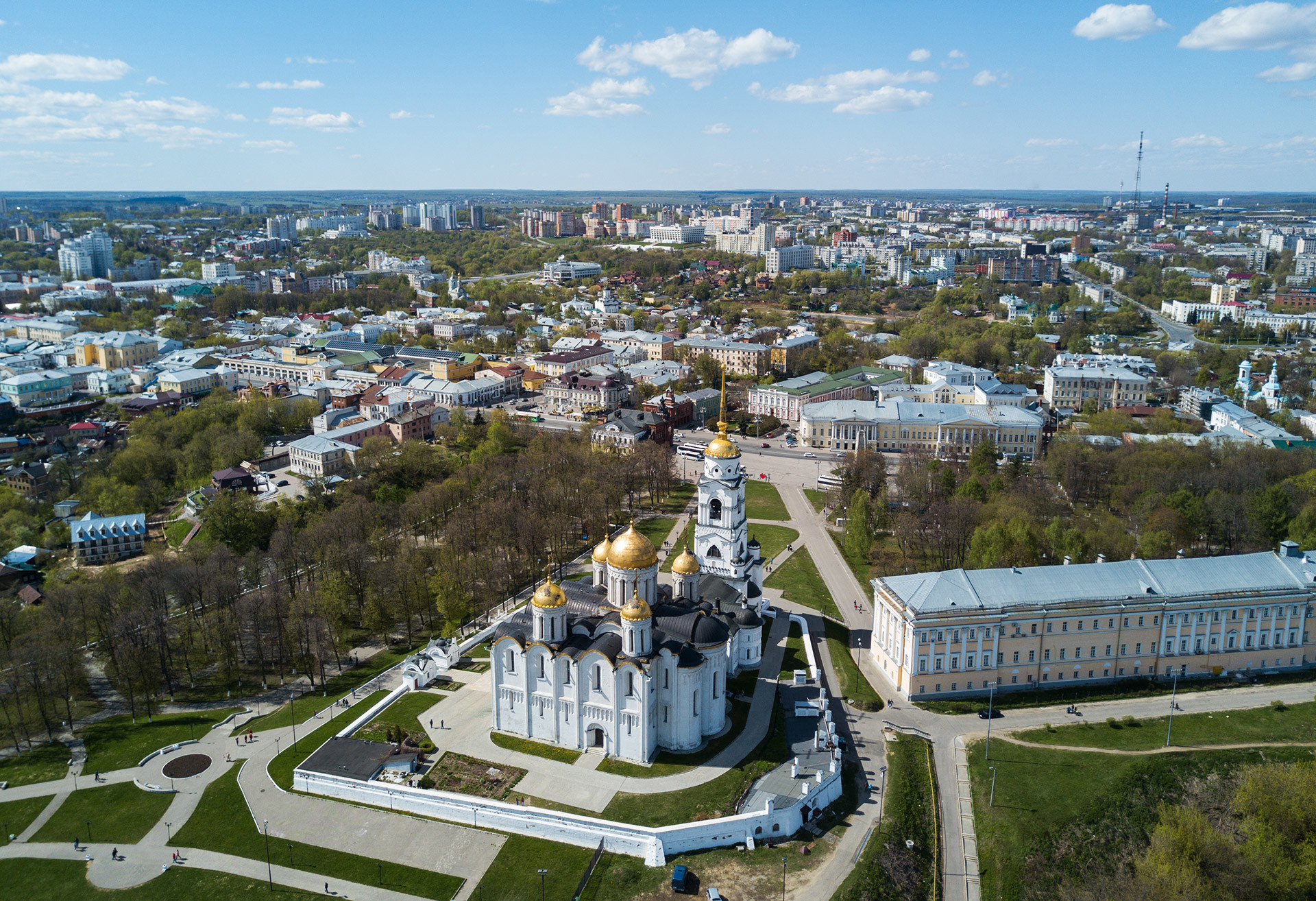The Dormition Cathedral in Vladimir.