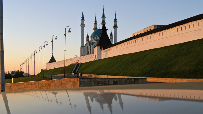 Masjid Kul-Sharif di Kazan, Rusia.