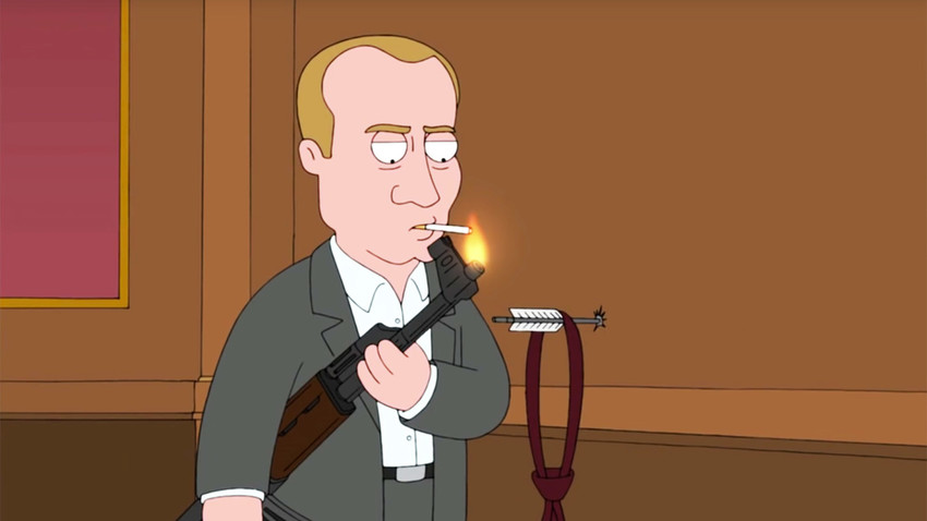  Vladimir Putin in Family Guy
