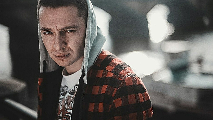 Russian rapper Oxxxymiron (Miron Fyodorov)