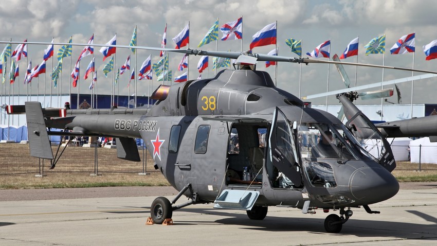 Helicóptero ruso 'Ansat'.