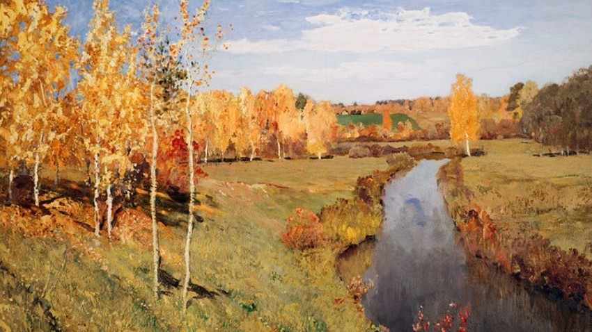 Isak Levitan: Zlata jesen (1895)