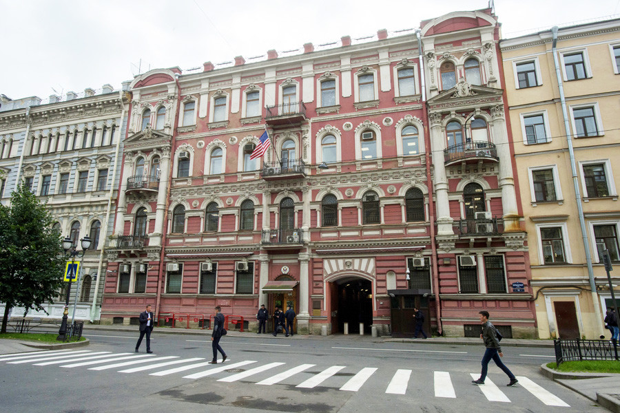 US Consulate General in St. Petersburg.