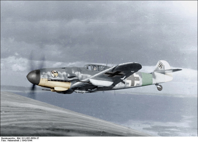 Messerschmitt Me-109 em voo