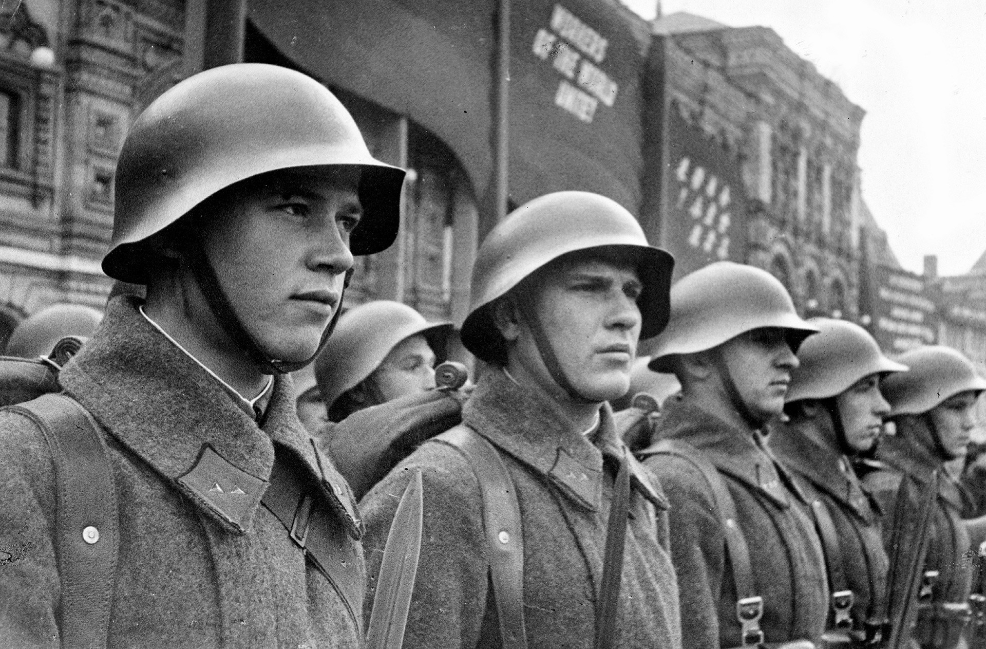 Војници Црвене армије у СССР-у.