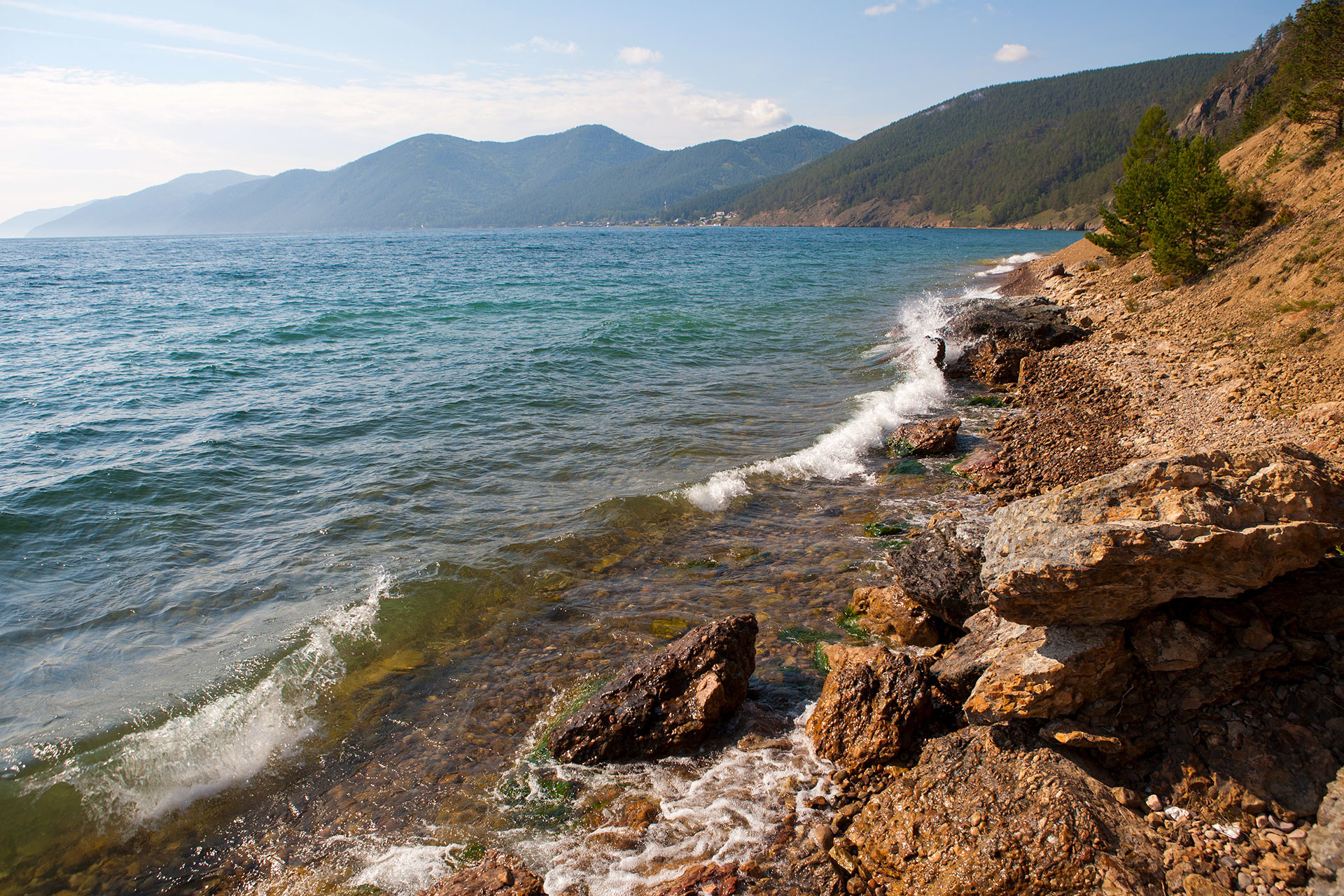 Baikal is the world’s largest freshwater lake by volume, so it's definitely worth seeing before you die