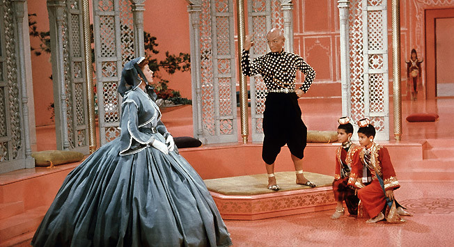 Yul Brynner en 'El Rey y yo' (1956). 
