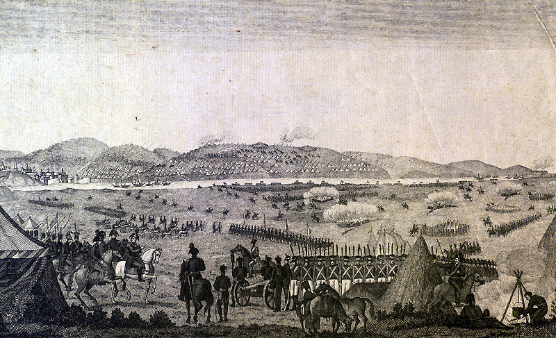 Предавање на турската војска кај Слобоција. 