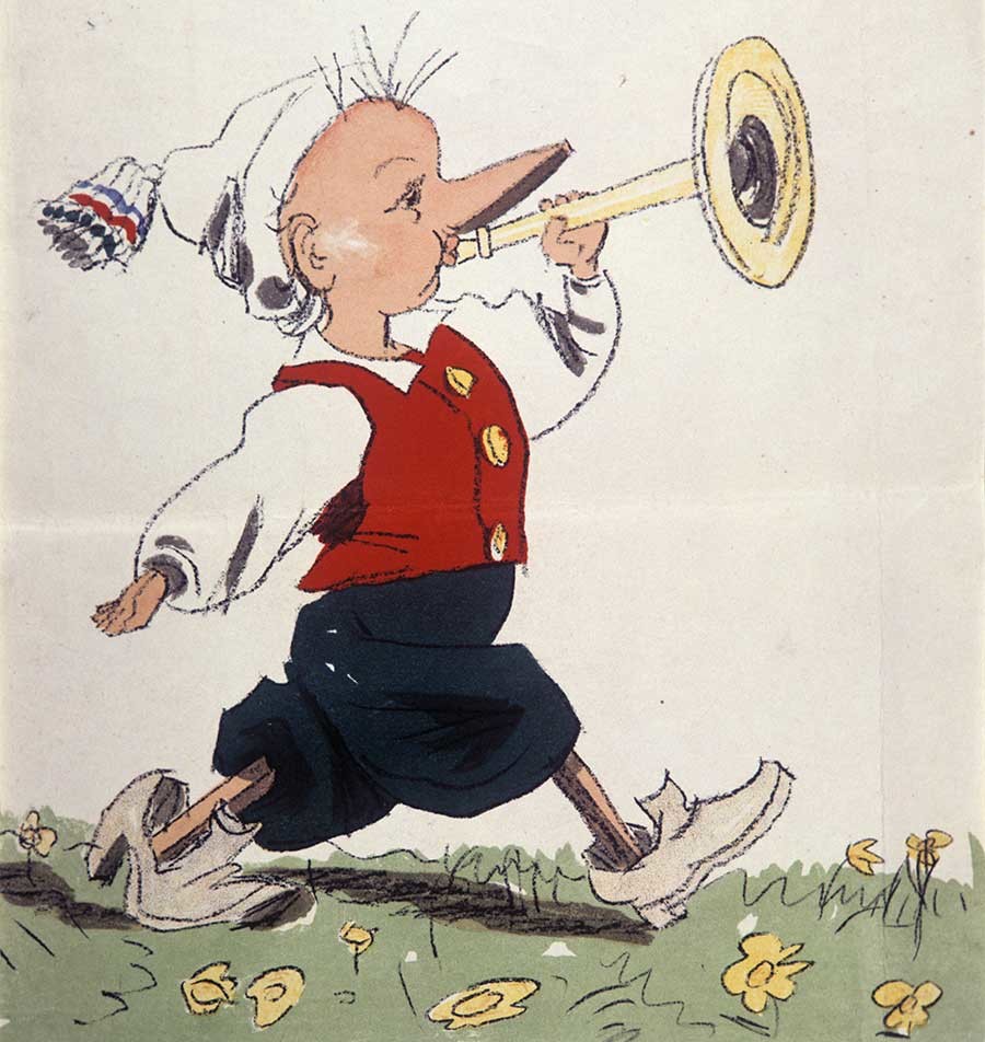 Buratino was Pinocchio for Soviet children