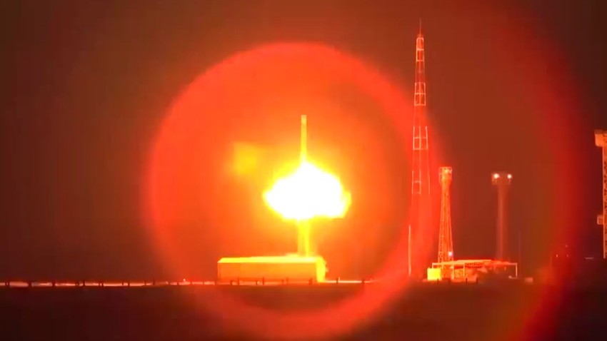 Пробно тестирање ракете РС-12М „Тополь”.