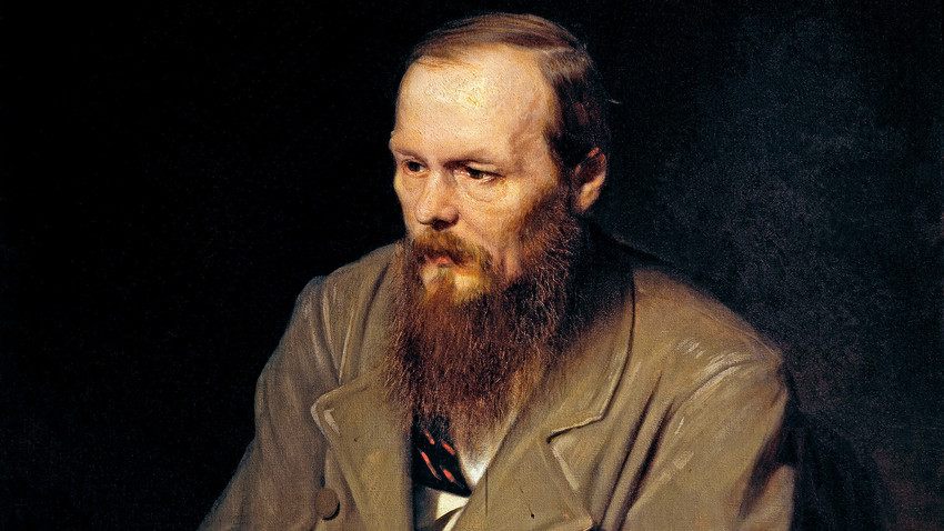 Retrato de Fiódor Dostoievski, obra de Vasili Perov.