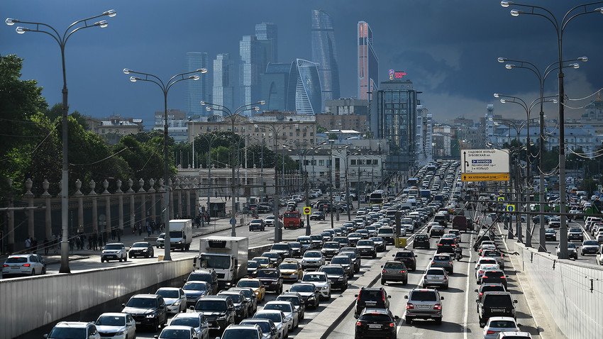 Moscow traffic is really overloaded, so the authorities spare no effort trying to improve the city's infrastructure