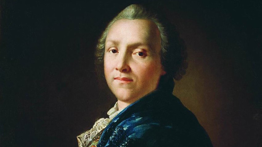 Portrait of Alexander Sumarokov by A.Losenko