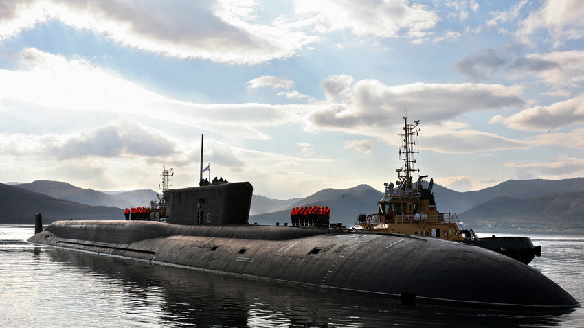 "Vladimir Monomah" - podmornica klase Borej.
