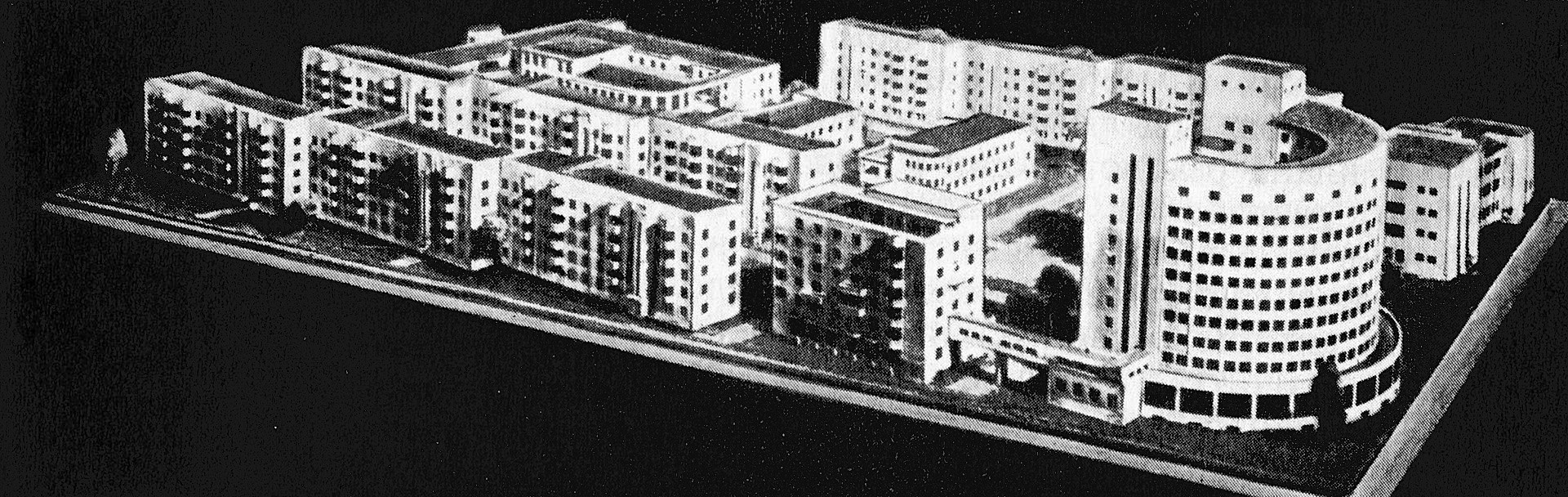 Original plan for Chekists’ Village by Ivan Antonov and Veniamin Sokolov in 1929