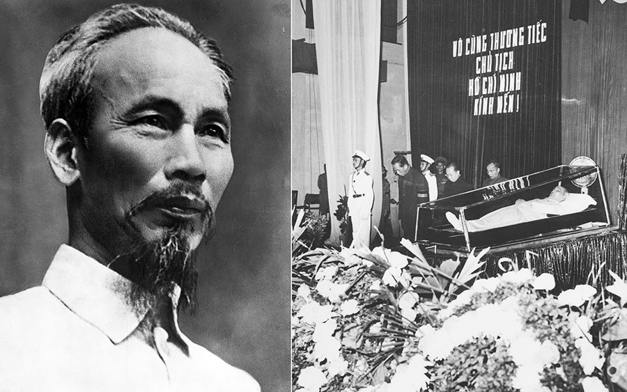 В силния си стремеж да помогне на социалистическите другари по цял свят СССР съдейства за съхраняването на тялото на виетнамския лидер Хо Ши Мин след смъртта му през 1969 година. 
