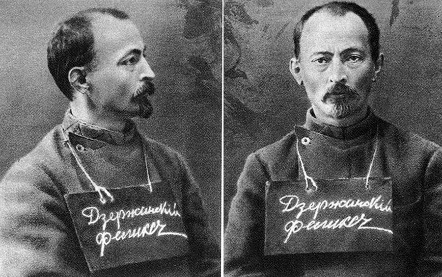Felix Dzerzhinsky in the Oryol prison, 1914.